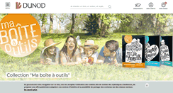 Desktop Screenshot of dunod.com